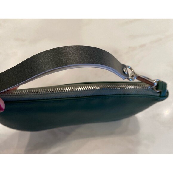 Prive Revaux Eyeglass Case Zipper Closure with Strap Green  Sunglasses Readers - Picture 6 of 8